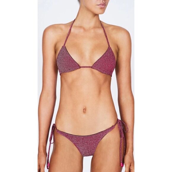 TRIANGL STEVIE GRAPE SPARKLE SET NO BAG NEW WITH TAGS - Picture 6 of 7